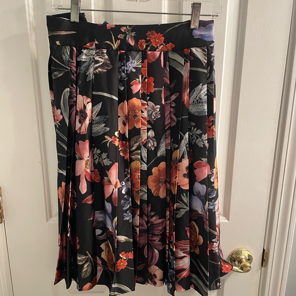 NWT J. Crew Midnight Dutch Midi Skirt